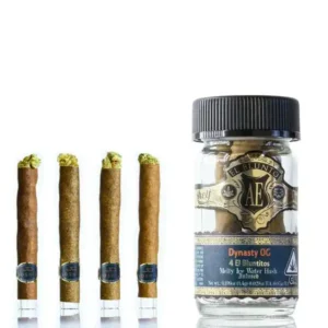 El Bluntito x Josh D – Dynasty OG w/Hash- 4 x .85G